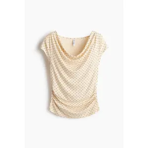 H&M Draped jersey top