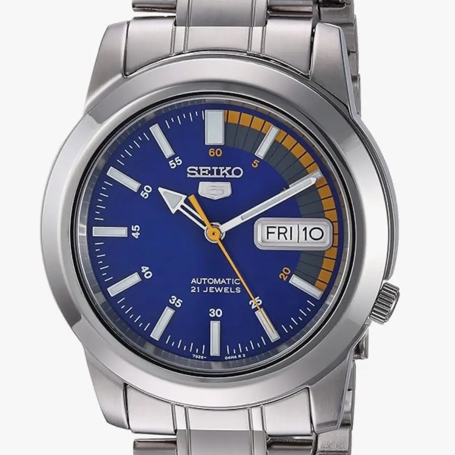 SNK371K1 New Seiko 5 Men's Stainless Steel Watch