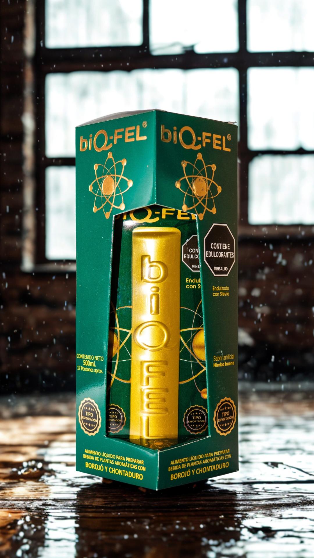 BIQ-FEL Natural Energy Booster – Borojo & Guarana Blend – Daily Liquid Supplement for Focus & Vitality