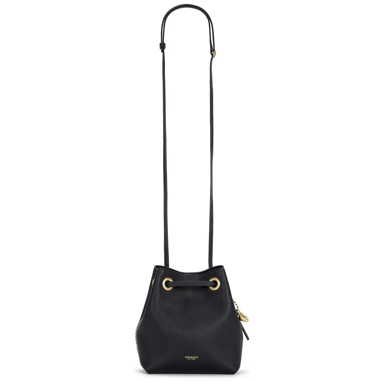 Coach Jade Drawstring Bag in Black