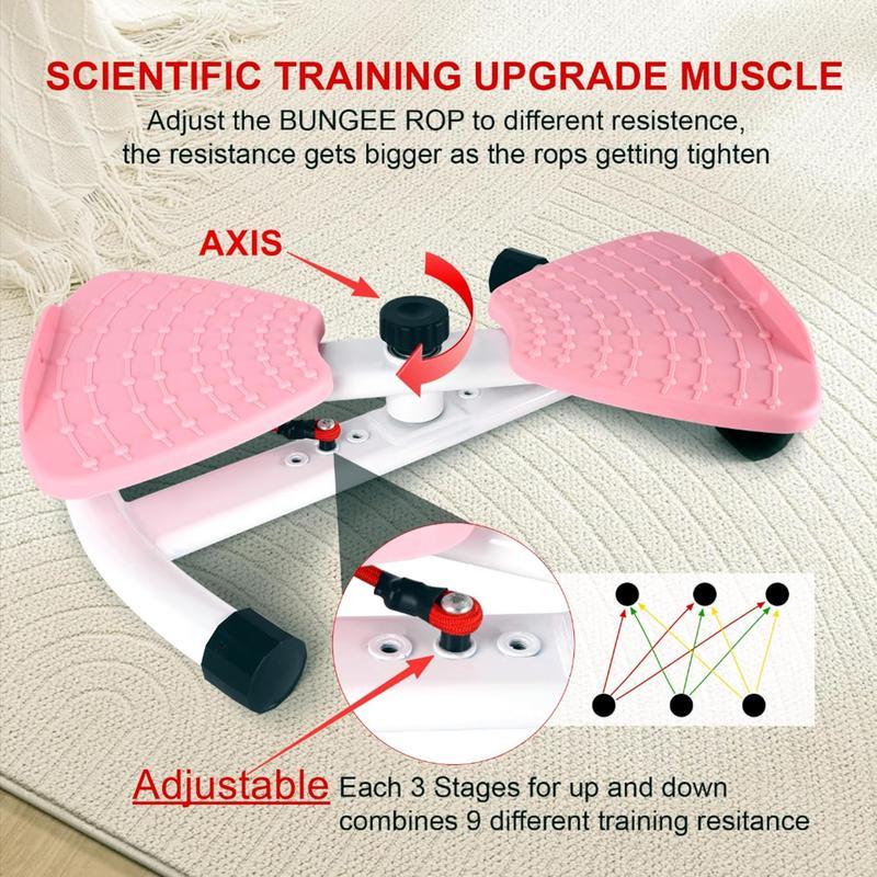 300LBS Capacity Ab Twist Board | Noiseless Operation | Core Workout Gear for Men & Women | TikTok Fitness Trend