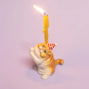 Exotic Shorthair Cat Cake Topper