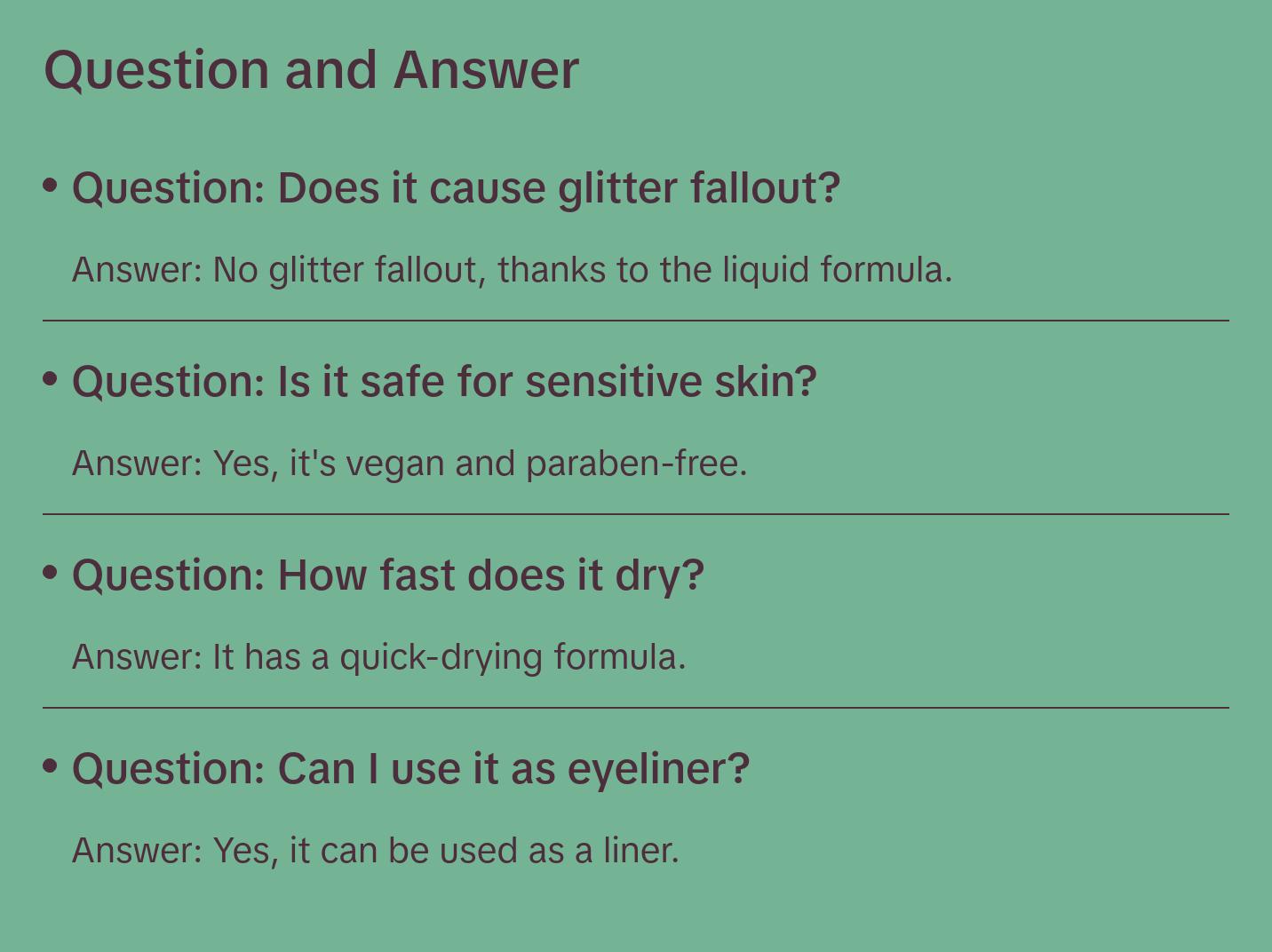 LA Girl Dream Girl Liquid Eyeshadow