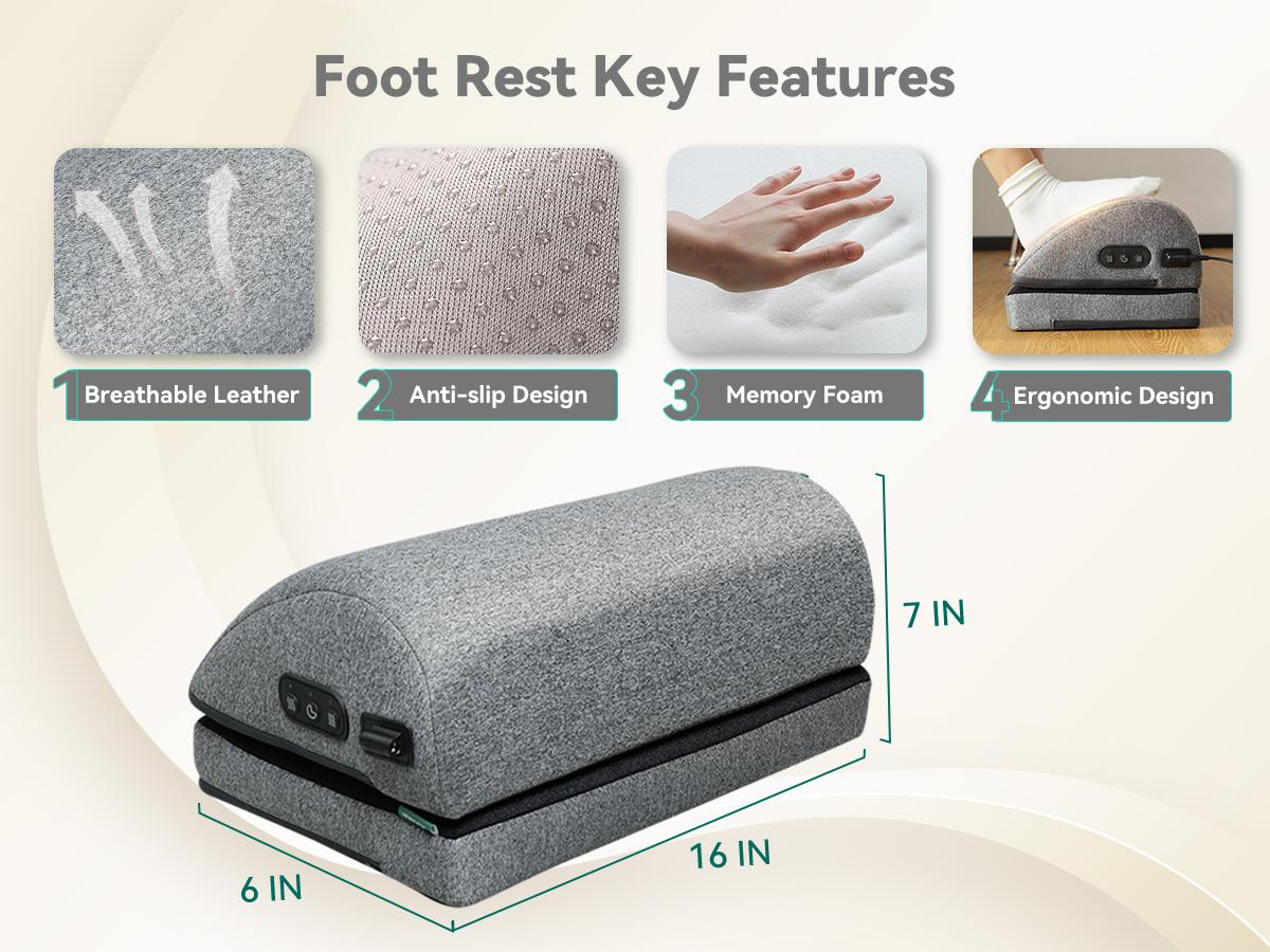 Snailax Vibration Foot Massager with Remote Control: Therapy Device, Full body relaxation, good for Lightweight. This device is easy to use to massage your feet, calves, legs, or waist, eliminating pain and discomfort. Bets Gift for your family.