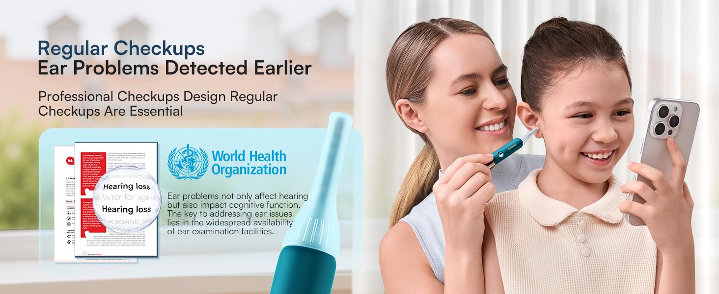 【Theatrical-Grade】Bebird Earsight Ultra Ear Wax Removal Tool , Ear Cleaner with Flexible Ear Camera Otoscope, Painless Visual Ear Pick Tweezers, Visual Scope Earwax Cleaning Dropper, Ear Cleaning Kit for Family