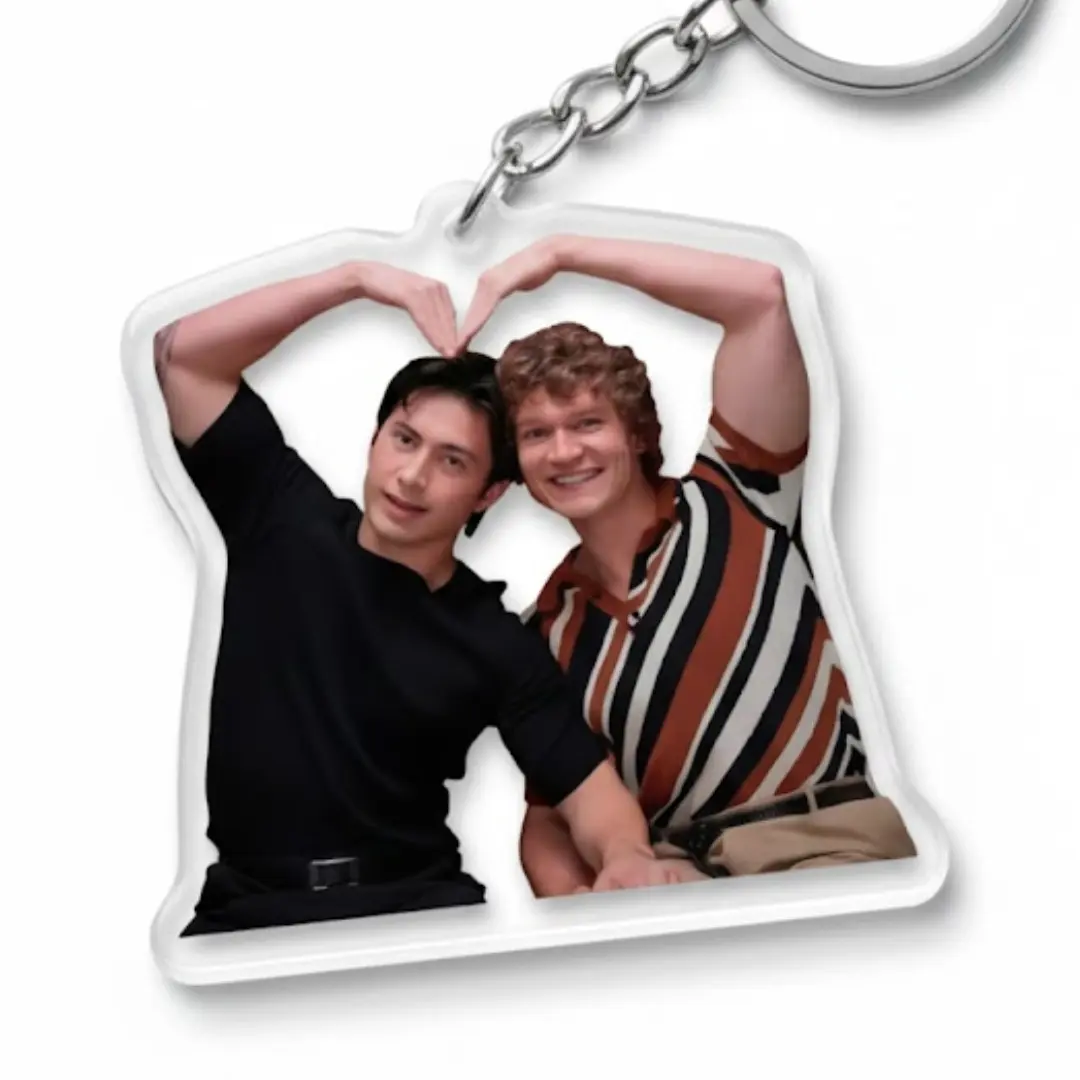 Heated Rivalry Inspired Acrylic 2D Keychain, Hockey Jersey Keychain ...