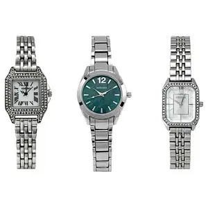 Kessaris 3-Piece Goldtone Metal Watch Set