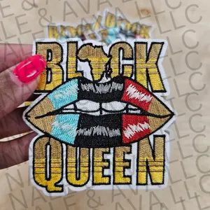 Black Queen Hat Patch (3 Patches)