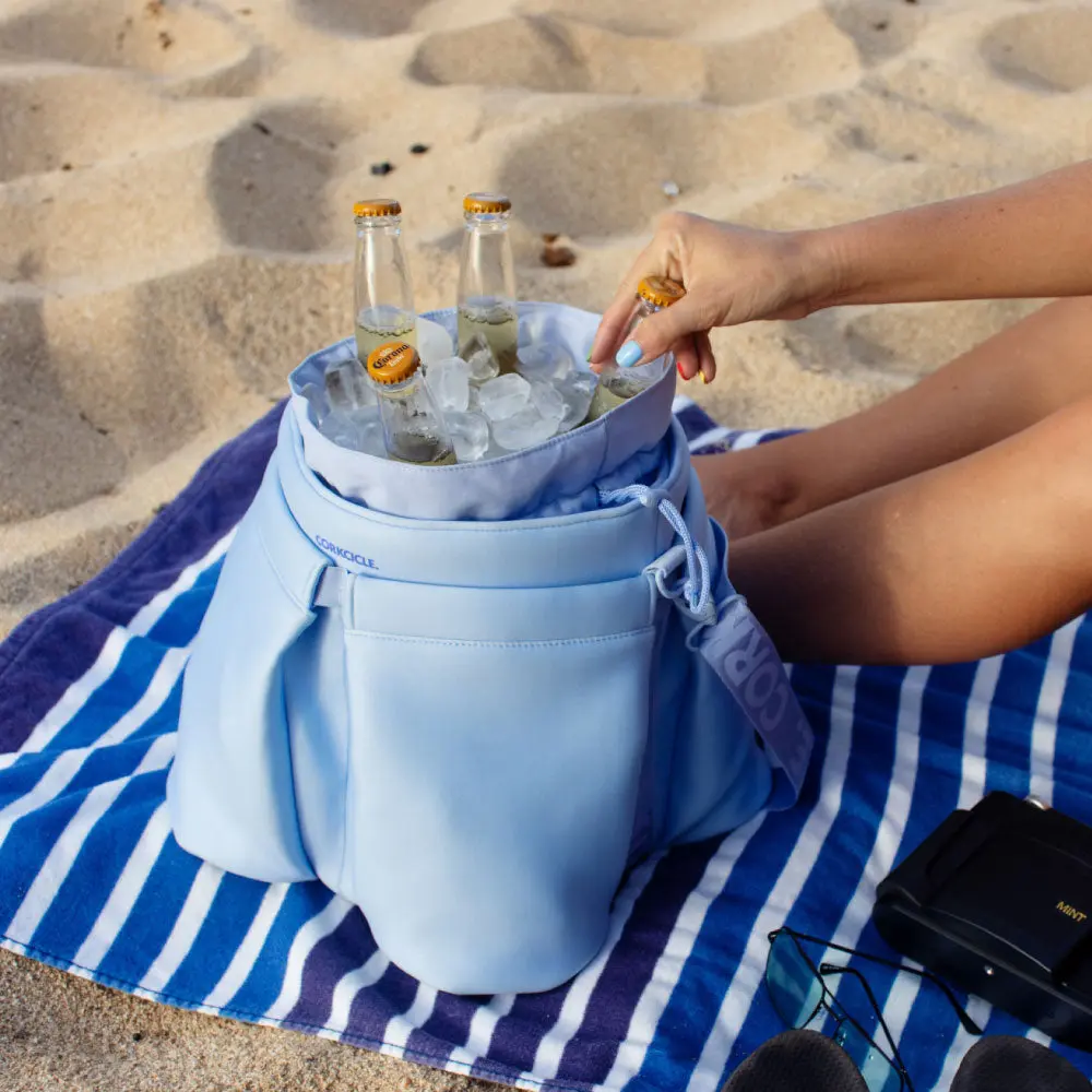 Beverage Bucket Bag Drawstring Lightweight Insulated Pack