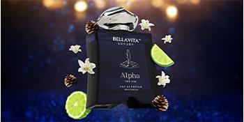 BellaVita Luxury’s Mood Collection Alpha for Him | EDP | Bergamot, Lily & Cedarwood | Premium Long-Lasting Fragrance for Men | 3.38 Fl.oz