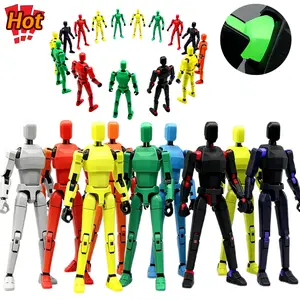 Upgraded  T13【Unassembled model】Lucky 13 action figure, Dummy Titan 13 action figure, multi-jointed and poseable 360° flexible joints Valentine's Day gifts for boys