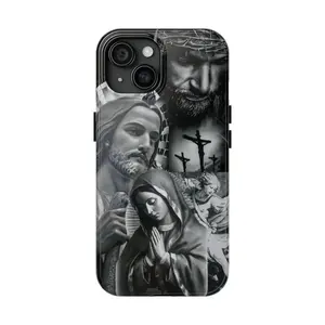 My Religion Phone Case San Judas Virgen Maria Jesus Christ Arcángel Gabriel Tough Case For iPhone 7 X 11 12 13 14 15 16 17