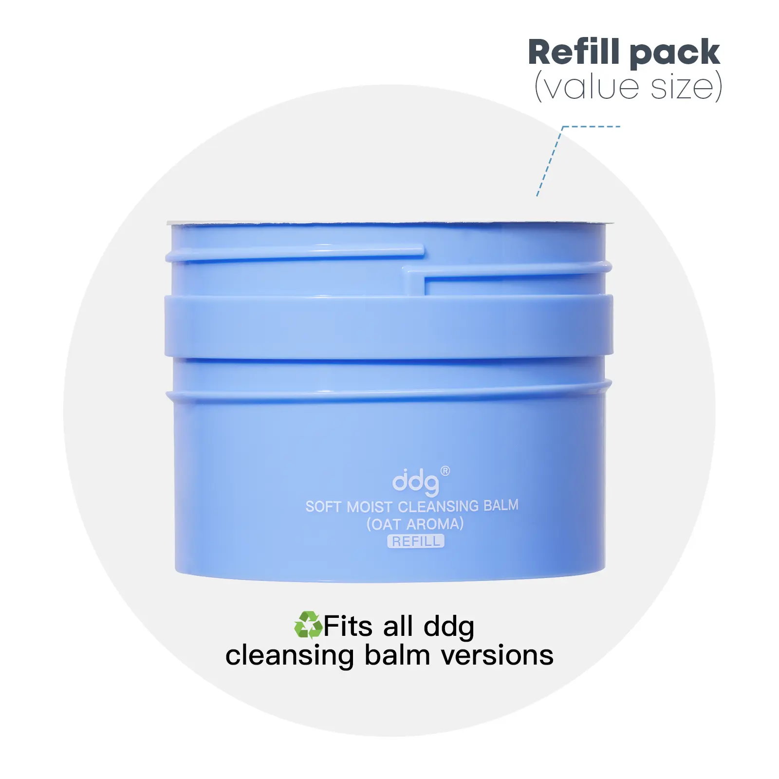 [ddg Official Shop]ddg Makeup Remover Cleansing Balm | Gentle Facial Cleanser | Hydrating Balm for Daily Makeup Removal | Suitable for Sensitive Skin