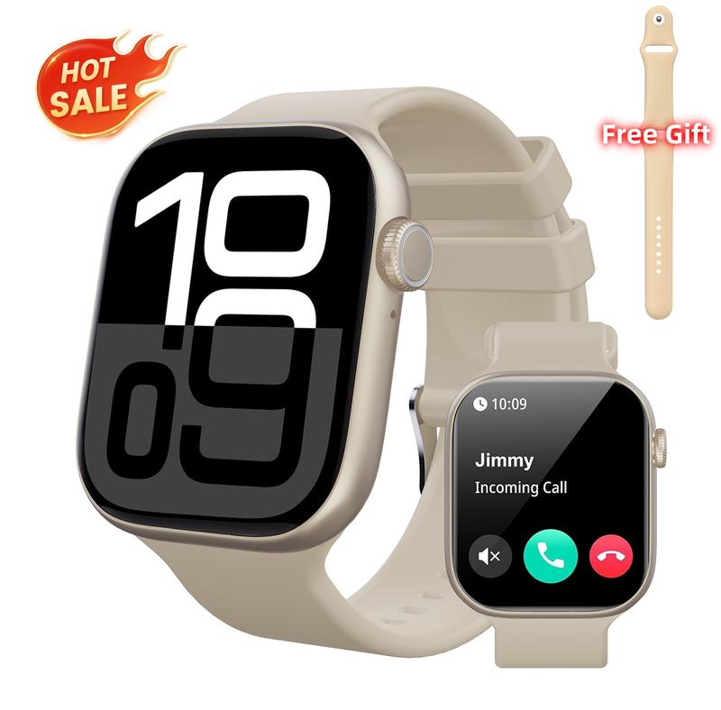 W&O 2025 Smart Watch for Women & Men, 100+ Sports Modes, Call Answering, Sleep Monitor, Fitness Tracker with Stylish Design Wearable Monitoring W&O 2025 Smart Watch for Women & Men, 100+ Sports Modes, Call Answering, Sleep Monitor, Fitness Tracker with Stylish Design Wearable Monitoring