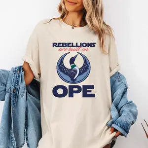 Rbellions Are Built On Hope T-Shirt Sweatshirt, Minnesota Alliance Political Tee, MN State Bird Loon T-Shirt, NO ICE MN Pride Tee, Immigrant Rights Gift