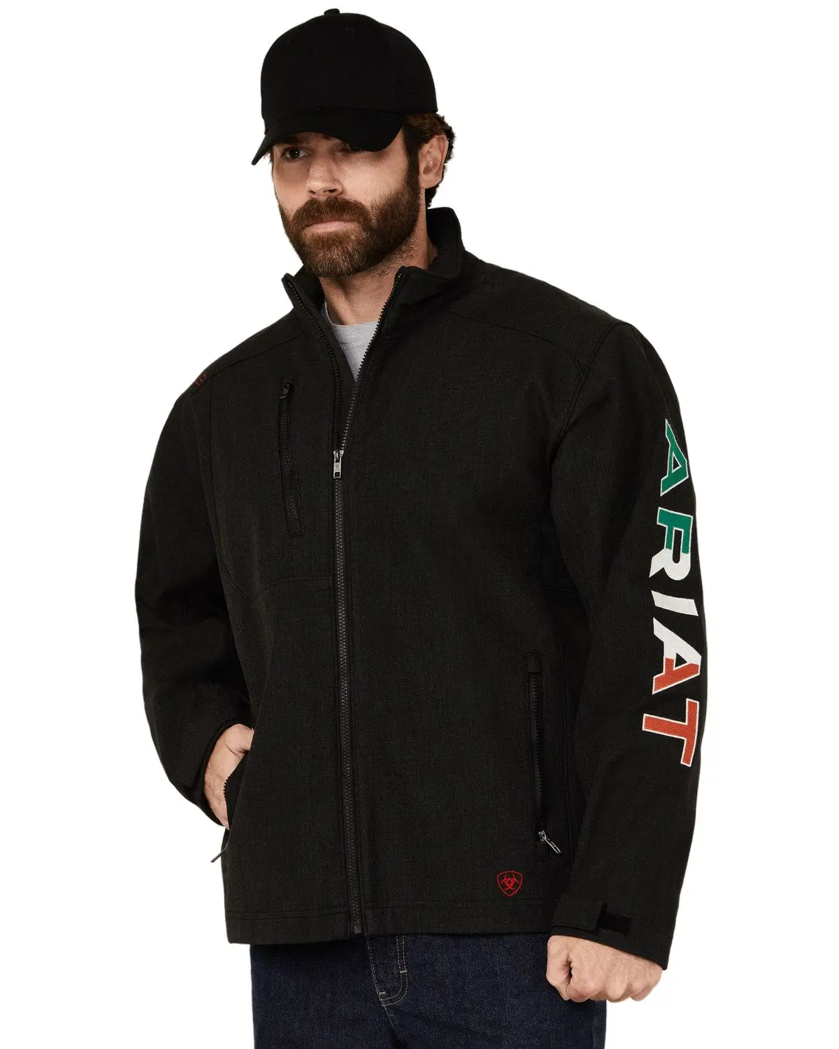 Ariat Men's Men'S Fr Mexico Team Logo Softshell Jacket - 10051975
