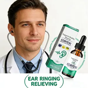 Lavender Lemon & Grape Seed Oil Eelhoe Cortexi Ear Drops 30ml - Effective Ear Ringing Relieving, Tinnitus Treatment & Ear Inflammation Care for Healthy Hearing