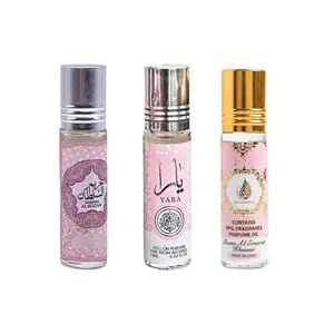 Ard al Zaafaran | Yara + Pink Blush + Hareem Al Sultan Perfume Roller On | Women | 10 ml x3 | Orchid - Raspberry - Aroma Floral - Marshmallow - Tropical Fruits & Sandalwood