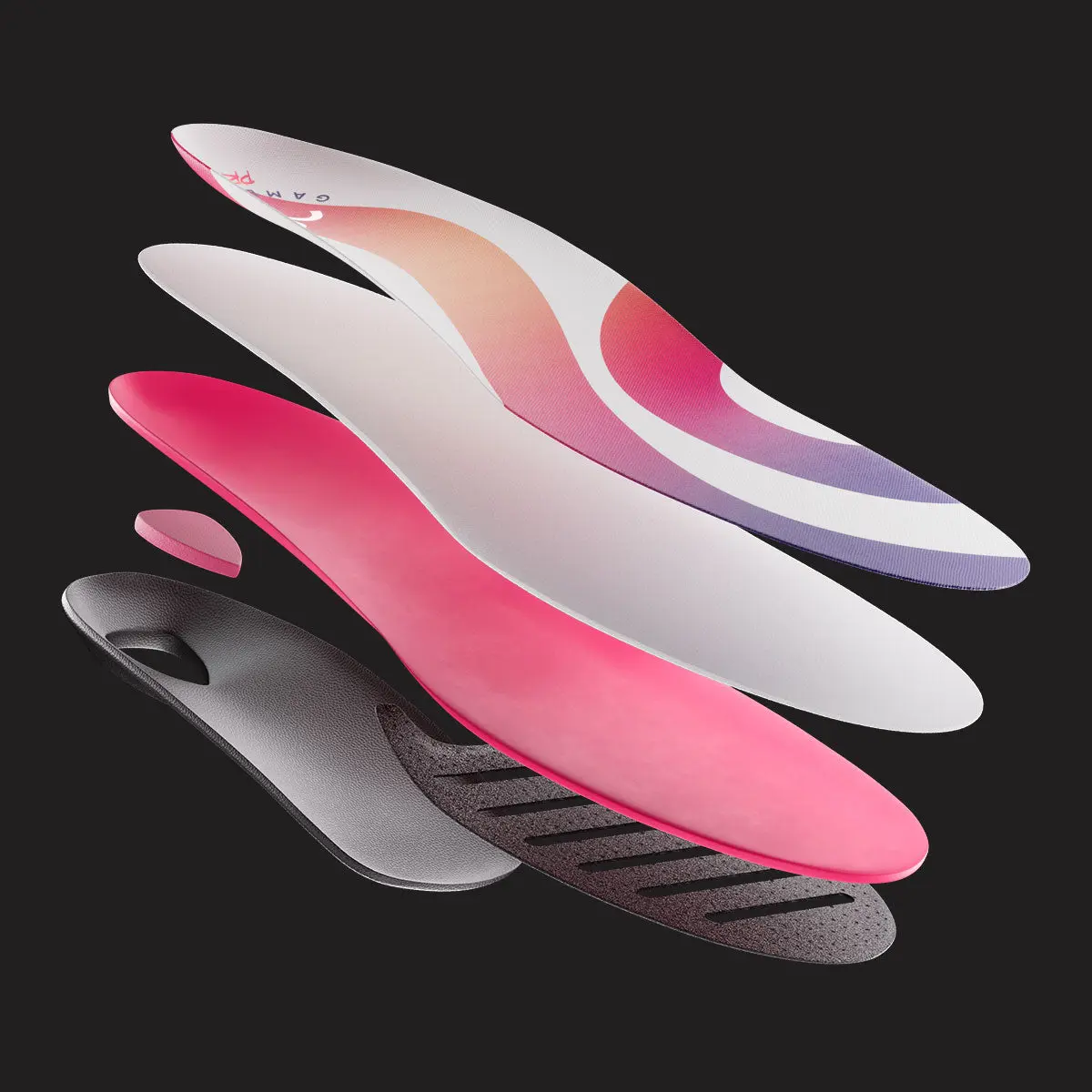 Game Day Pro Insoles - Ultimate Performance Sports Insoles With Arch support