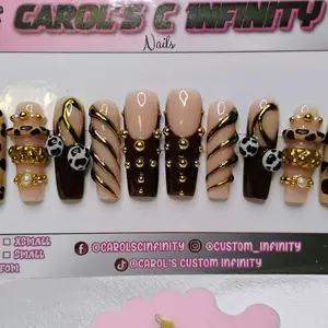 XL-XXL SQUARE NAILS DESIGN