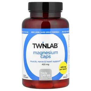 Twinlab Magnesium Caps, 420 mg, 100 Capsules