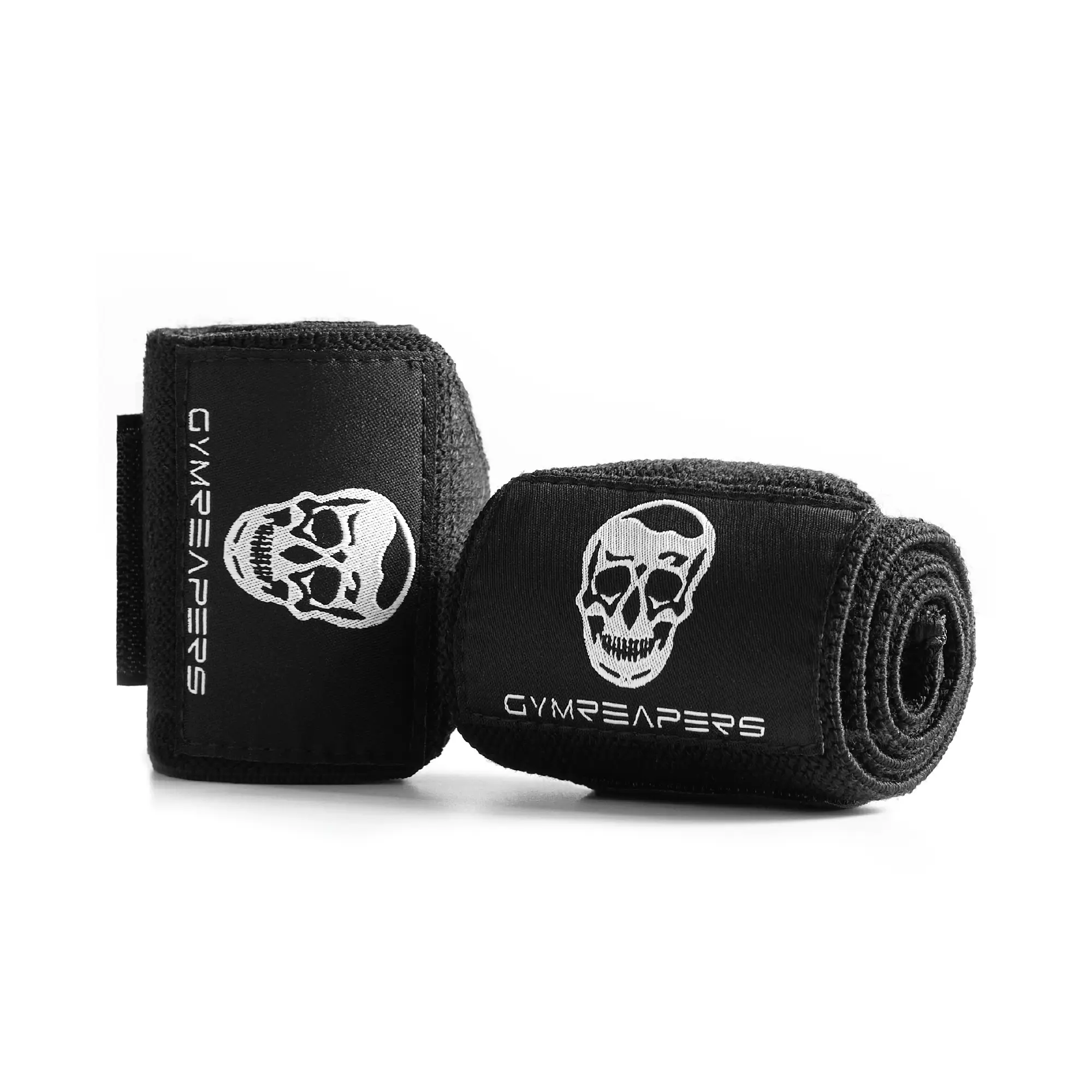 Gymreapers Weightlifting Wrist Wraps (IPF Approved) 18" Professional Quality Wrist Support for Powerlifting Comps, Strength Training, Bodybuilding
