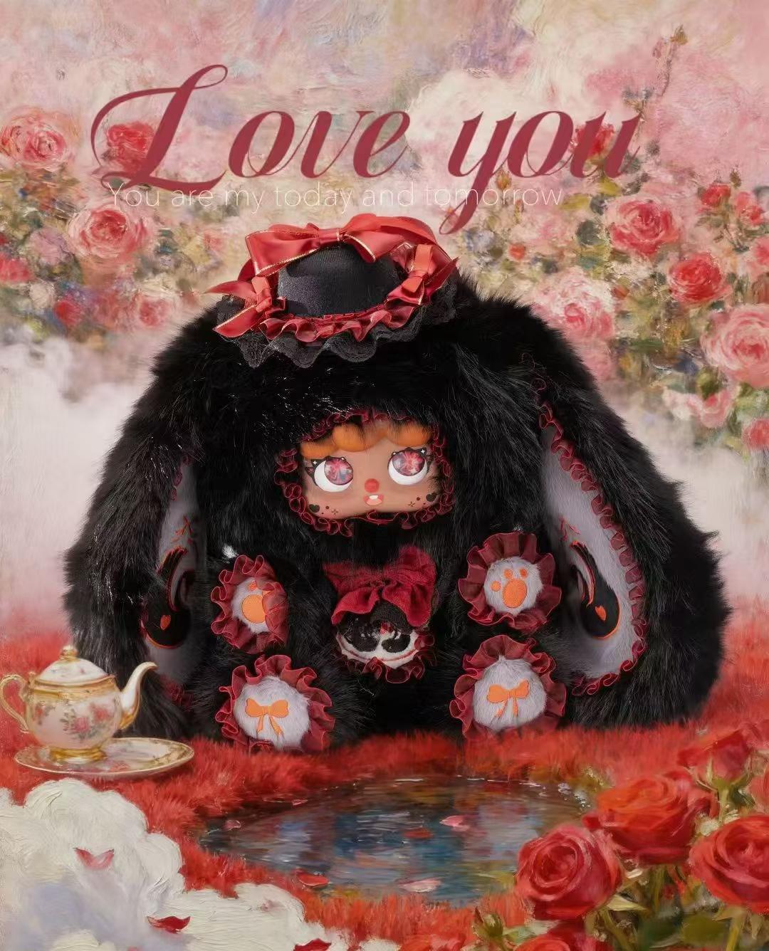 MIGO Rose Tea Party 600% Walking Through Daydreams Plush Blind Box