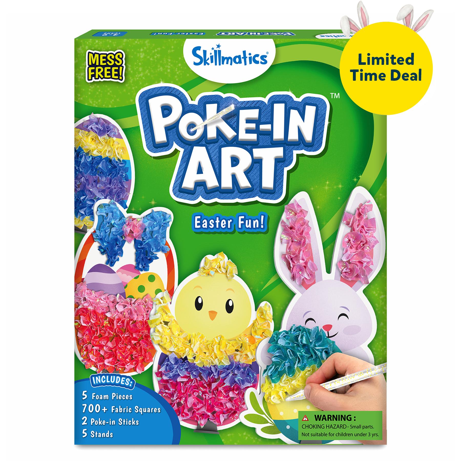 Easter Special Poke in Art - Skillmatics Art & Craft Activity, Mess-free Art for Kids, DIY kit, Gifts for Girls & Boys A