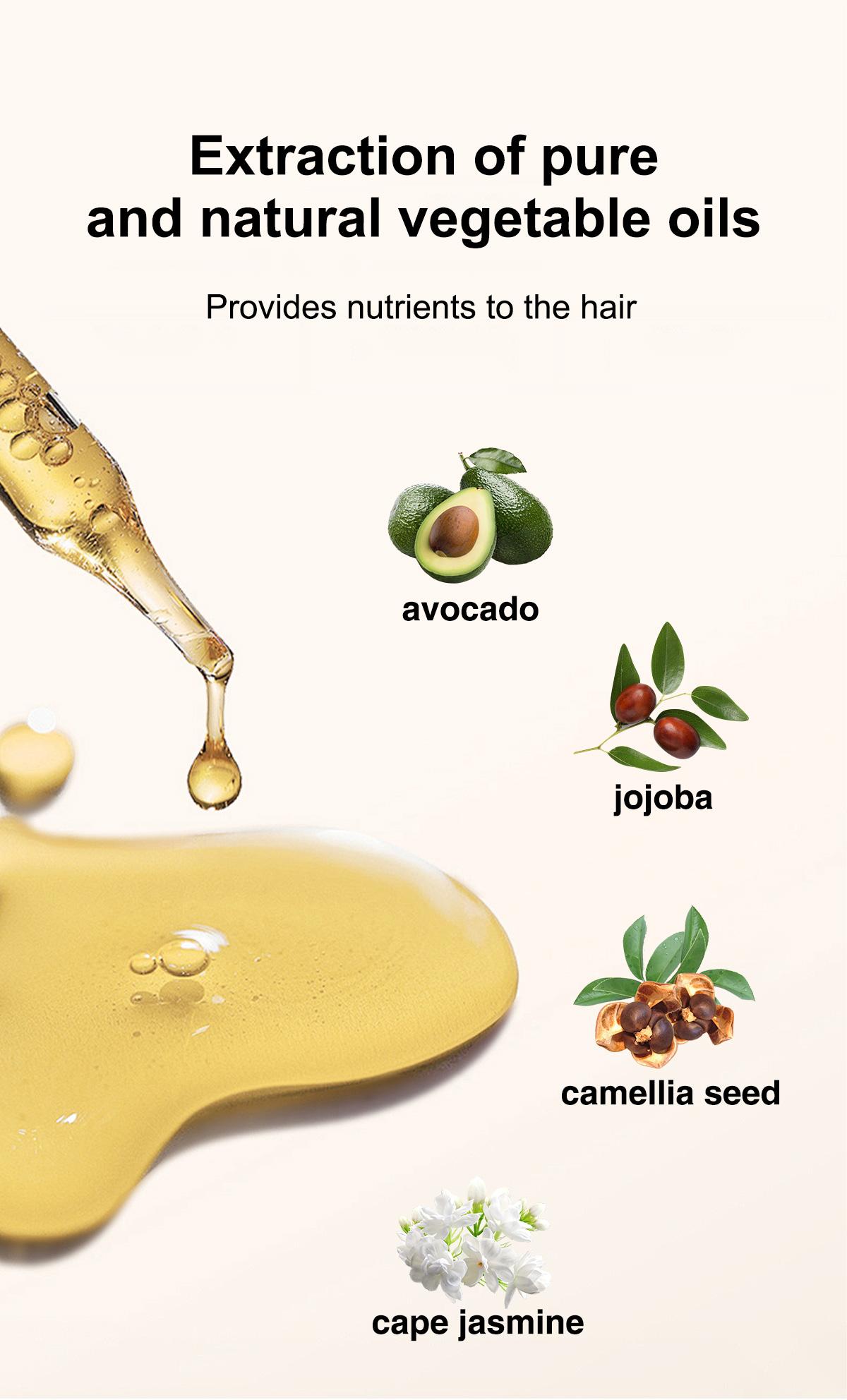 Tgideas 80ml Conditioning Oil Spray Scalp & Hair Strengthener Leave-In Conditioner Comforting Shampoo Cleanser