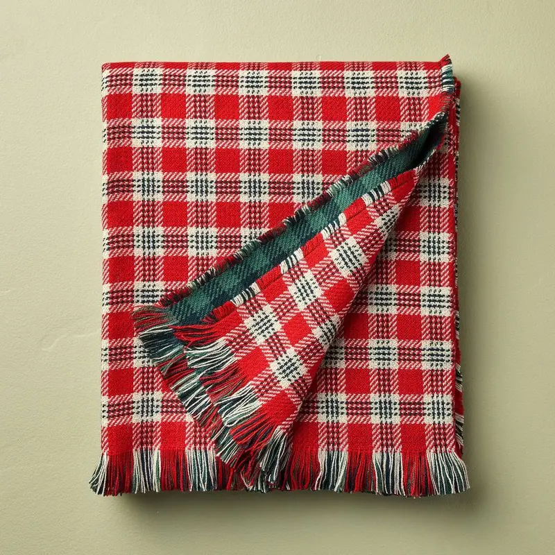 granny square blanket red heart - TikTok Shop