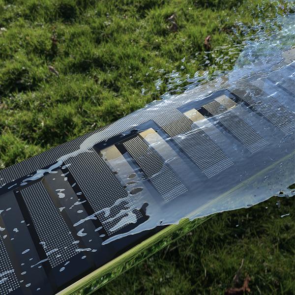 GARVEE 6.5 Inches Running Boards Compatible with 2015-2023 Ford F-150 SuperCrew Cab (4 Full-Size Doors), 2017-2022 Ford F-250 F-350 Super Duty Crew Cab Stainless Steel Side Steps Nerf Bars