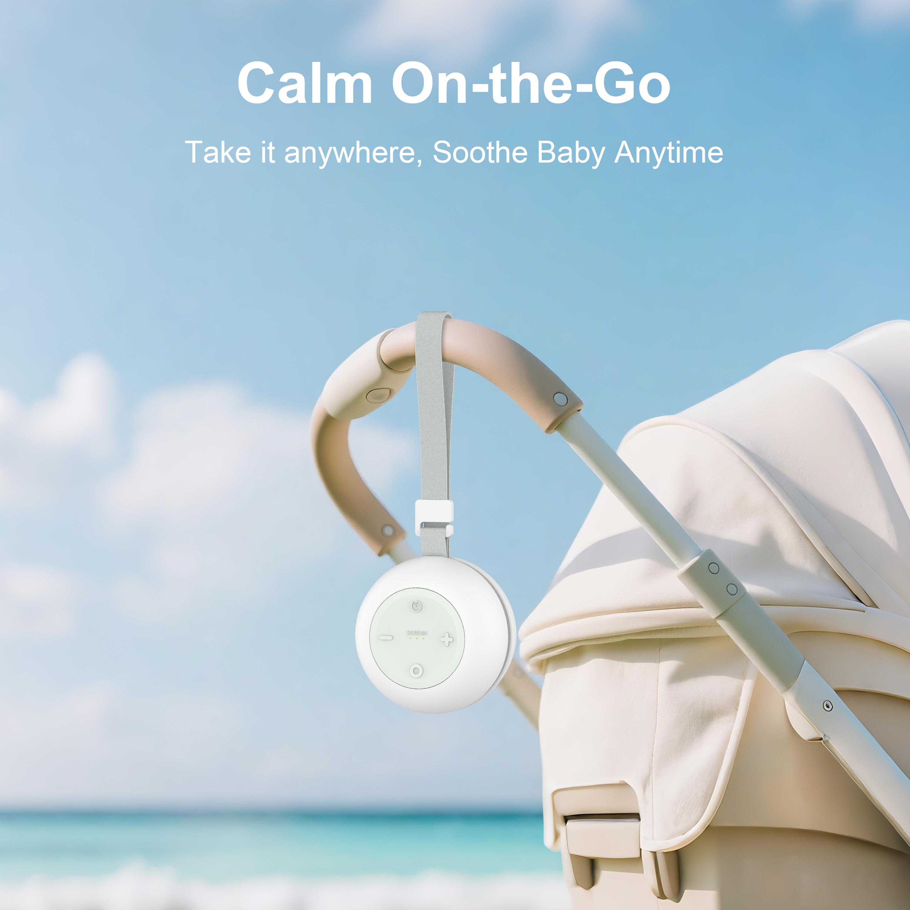 Portable Sound Machine for Baby Kids Adults, USB Rechargeable White Noise Machine with Timer Function,18 Smooth Sounds, 256-Color Changing Mood Light, Memory Function, Sound Therapy for Home, Travel