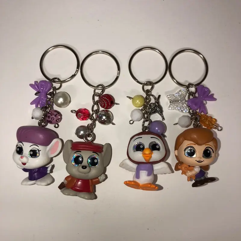 Rescuers characters doorables keychains