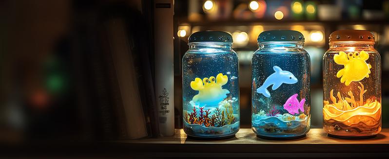 Magic Water Elf Toy Kit, Water Gel Kit Pets, 20 Gels & 16 Molds, Make Your Own Squishies Sensory Toys for Kids, DIY Craft Kits, Christmas Stocking Stuffers, 4 5 6 7 8 9 10 Year Old Boy Girl Gifts