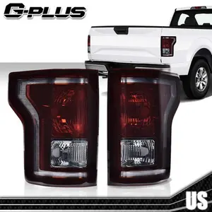 Tail Lights Fit For 2015 2016 2017 Ford F-150 Pickup Halogen Rear LH And RH Lamp