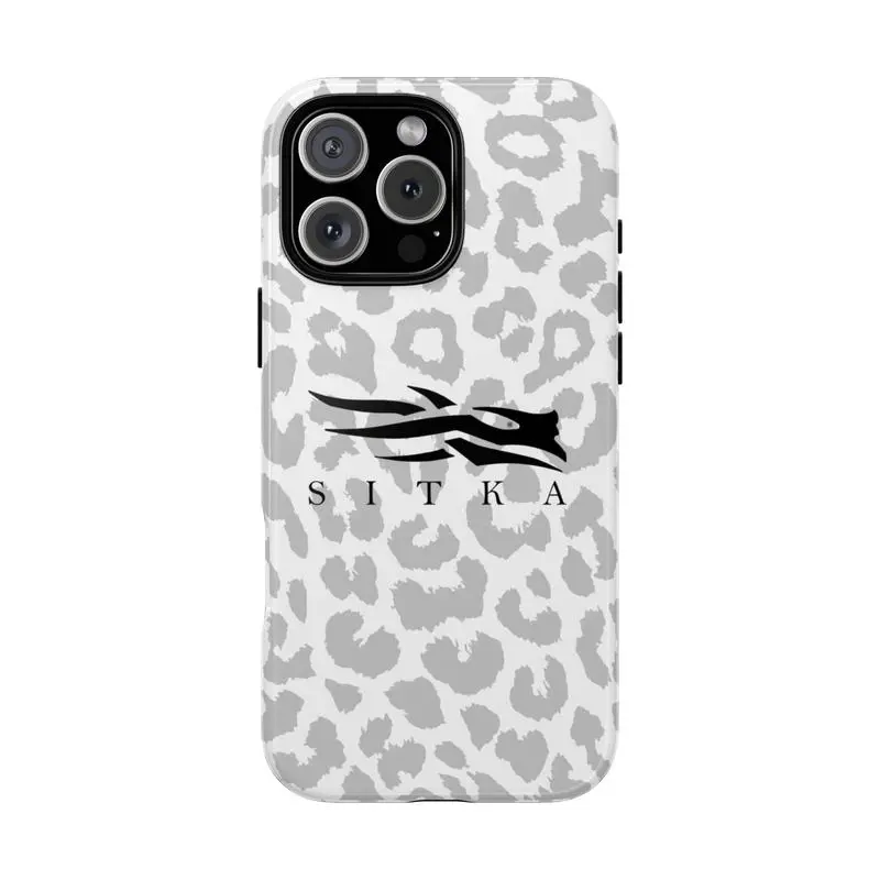 Compatible with iPhone 13  white sn0w Leopard phone cases, Tough Case,  into the wild phone case, Phone Cases Phone Cover Hard Case Tough 2-piece Phone Case