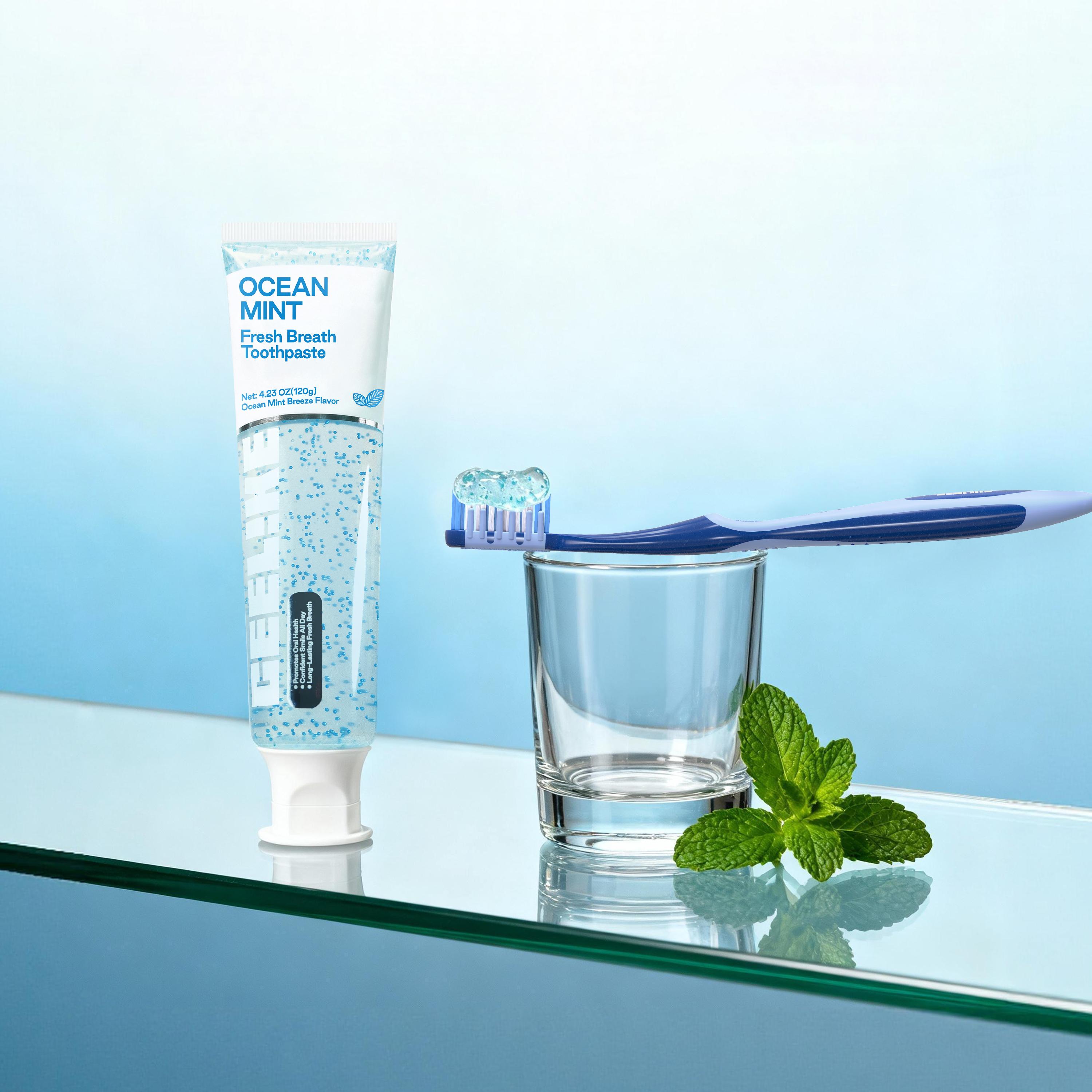 CEELIKE OCEAN MINT Fresh Breath Toothpaste | Deeply Cleans Teeth, Provides Long-Lasting Freshness, Gently Cares for Oral Health