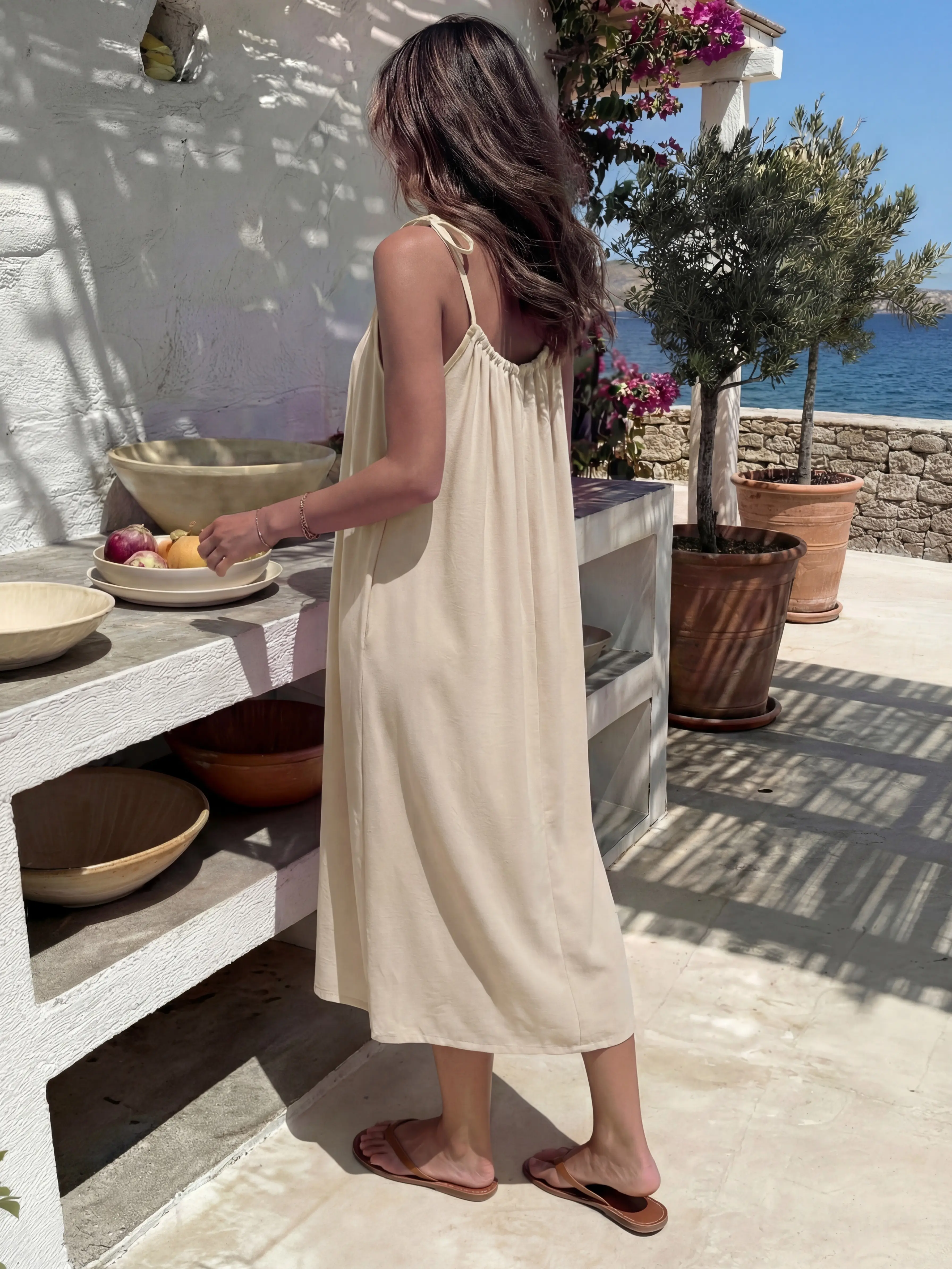 fashion nova beige dress TONAGE Long Dress in Beige - Unique Metallic Elegance  SATIN