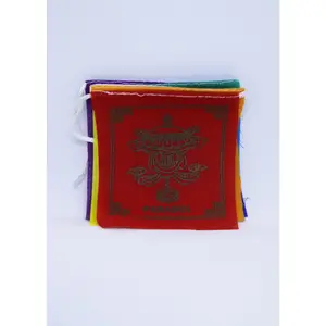 8 Auspicious Symbols Prayer Flags