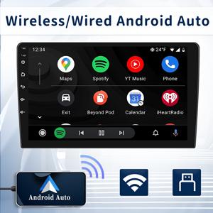 5G WiFi Car Stereo for Honda Civic 2012 2013 2014 2015 [2+64G] with Wireless Carplay & Android Auto, 9 Inch Touch Screen Car Radio Bluetooth GPS Navigation DSP FM SWC for Honda Civic Radio