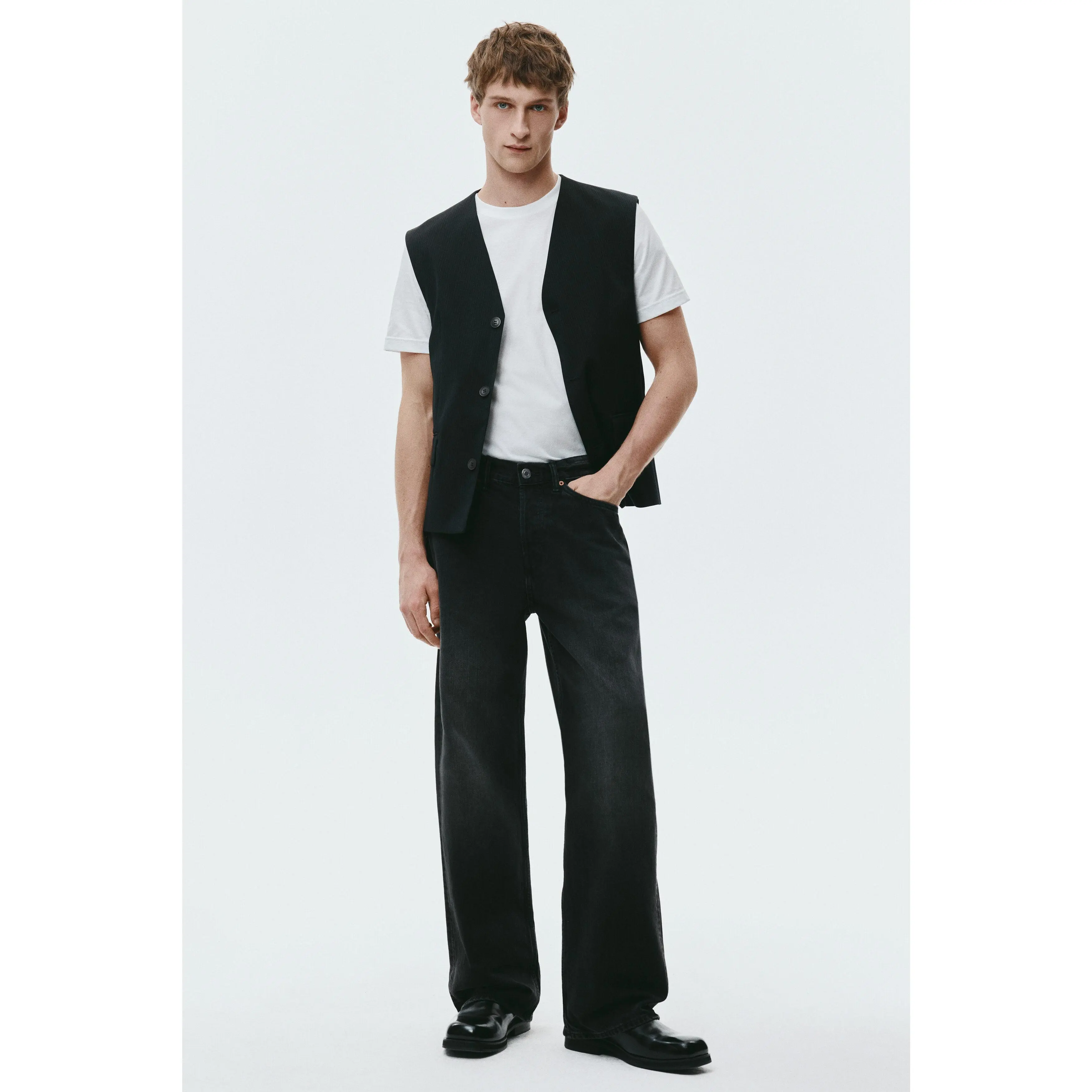 H&M Loose Straight Jeans