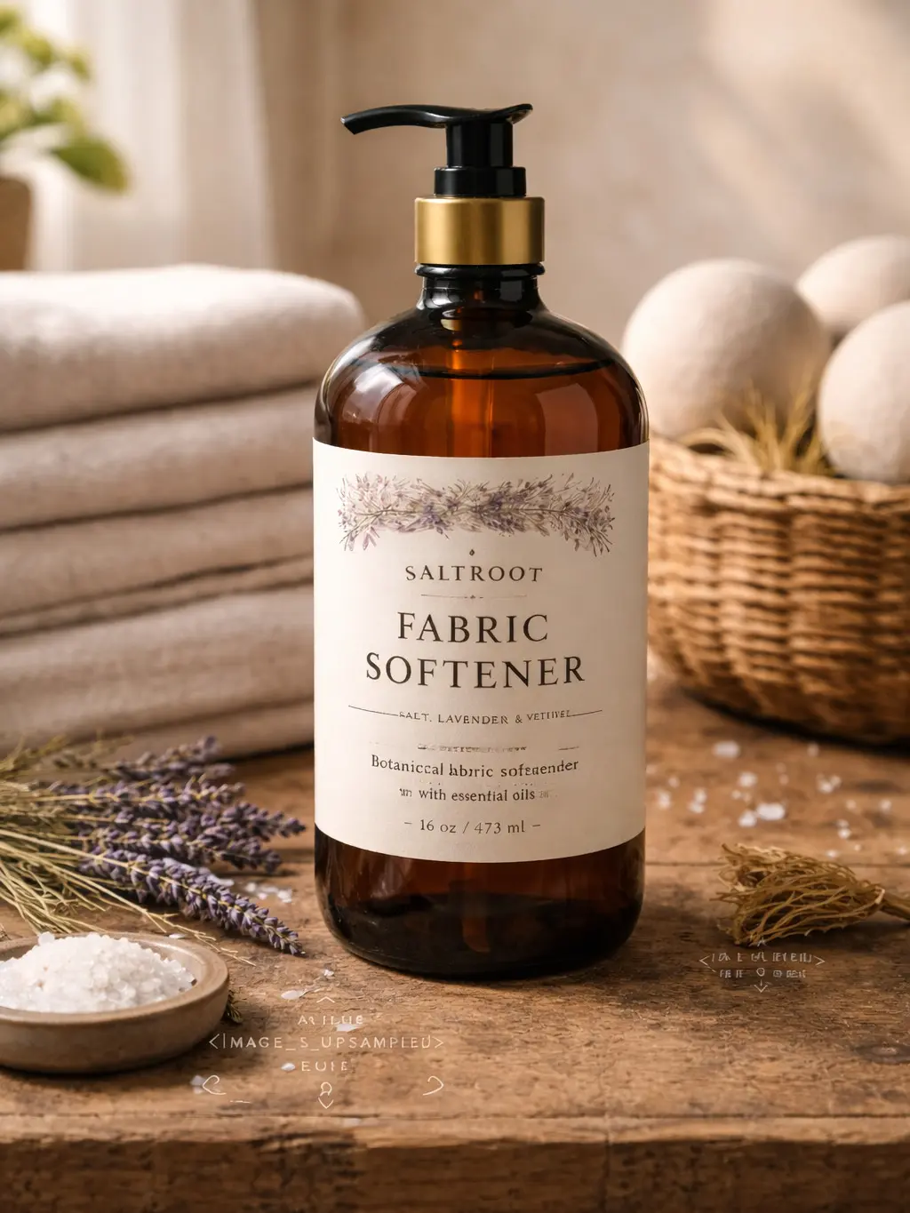 Fabric Softener – Natural Static Reducer | Hypoallergenic | Septic Safe