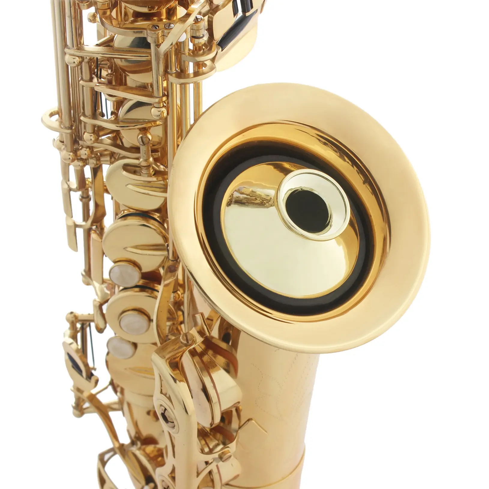 Durable Abs Mid-Saxophone Mute, Portable, Ideal Alto Saxophone Wind Instruments Accessory for Practice and Performance, Enhances Sound Quality, Perfect for Musicians
