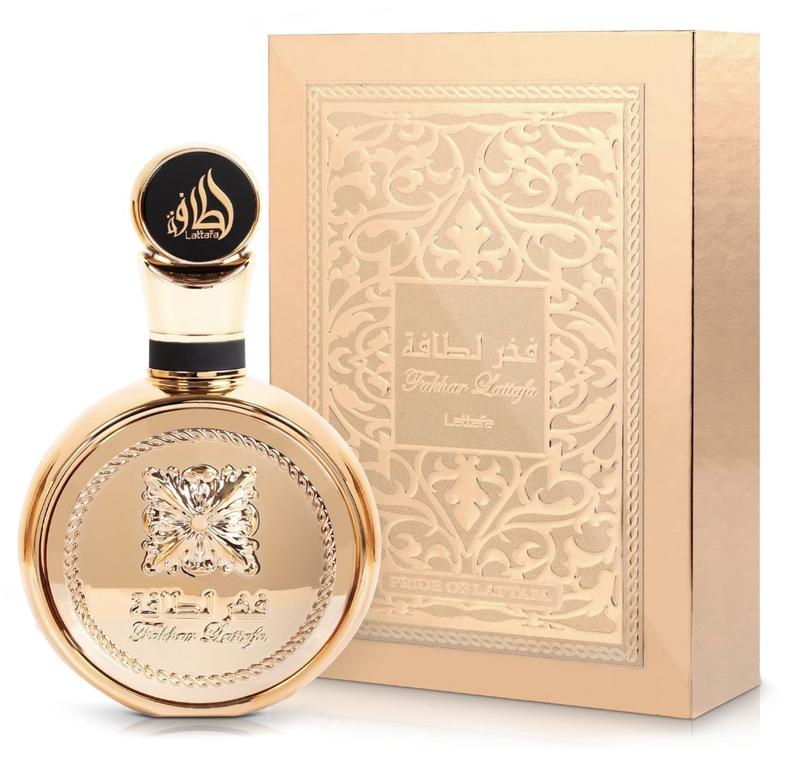 Lattafa Fakhar Gold Extrait Eau de Perfume Spray for Unisex, 3.4 Ounce Fragrance Blend