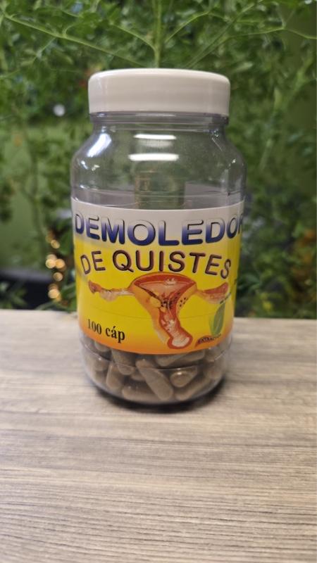 Demoledor de quistes. Tratamiento natural, te podría ayudar a demoler quistes en los ovarios, dolor de vientre, flujo blanco, flujo amarillo y más. Supplement