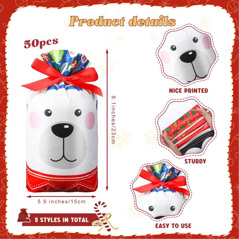 48/50/60 Pcs Mini Valentines Goodie Bags with Drawstring Tags Fixed Medium Size Bags Appreciation Gift for Friends Teacher Students Office Employee Coworker,Galentine's Day Birthday Holiday Wedding School Classroom Party Supplies,Valentine Gift Exchange