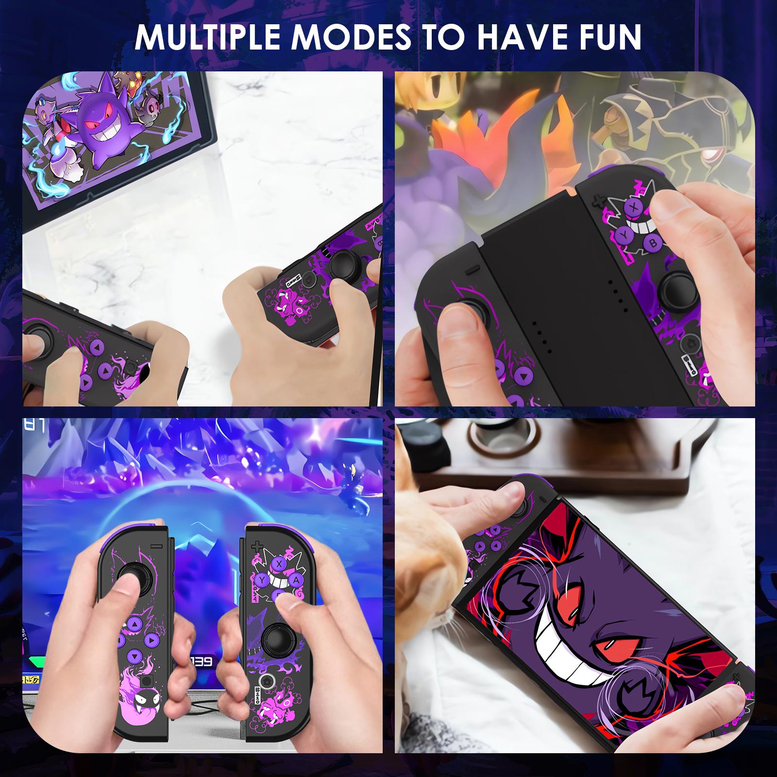 Wireless Joycon Compatible with Switch/Lite/OLED, Game Pad For Switch Console, Wireless Replacement for Switch Joypad Controller Joystick