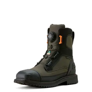 Men's RigTEK Wildcat BOA 8" CSA Waterproof Wide Square Toe Composite Work Boots