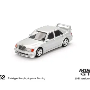 Mini GT 1:64 Mercedes-Benz 190E 2.5-16 Evolution II – Astral Silver
