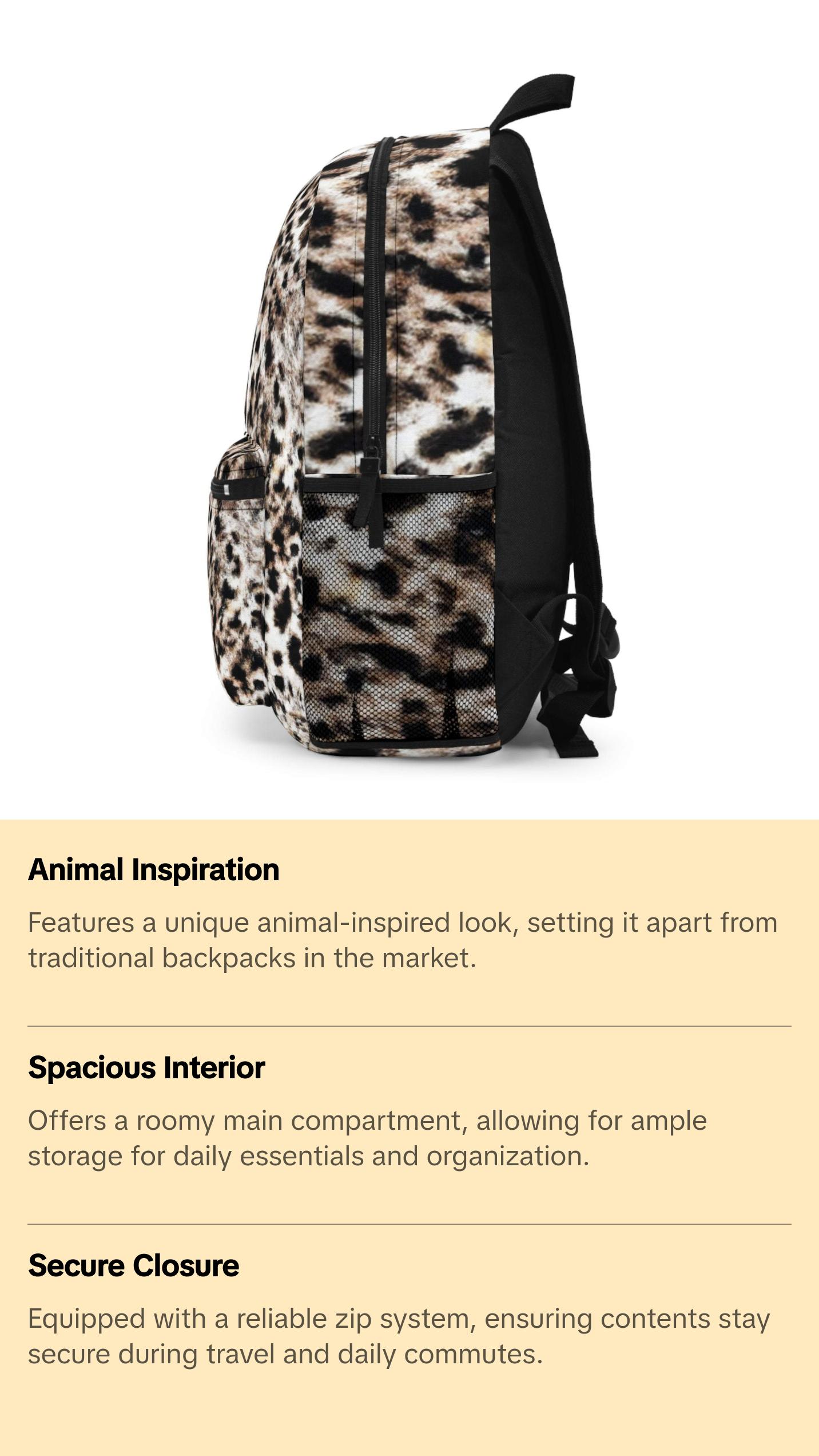 Leopard - Backpack